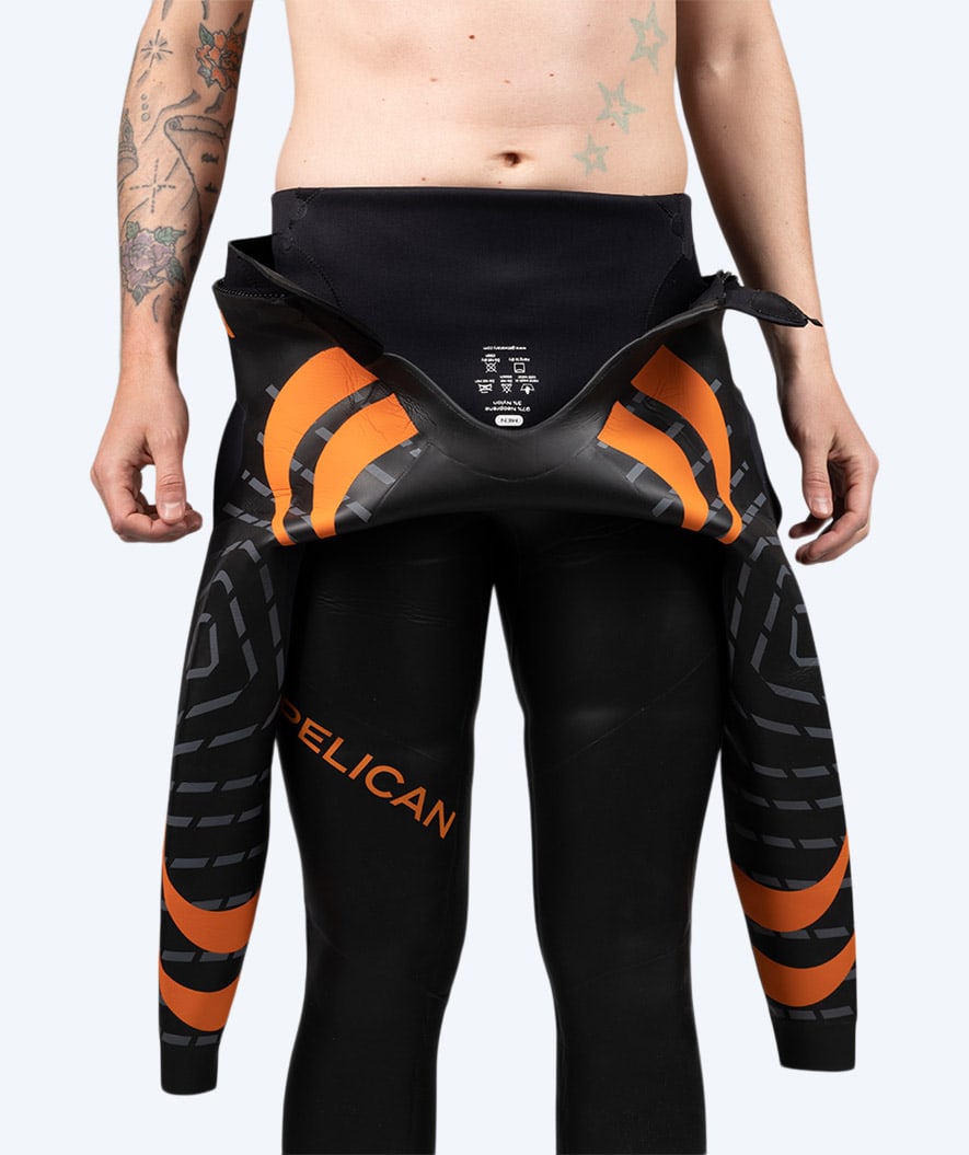 Watery märkäpuku miehille - Pelican - Oranssi