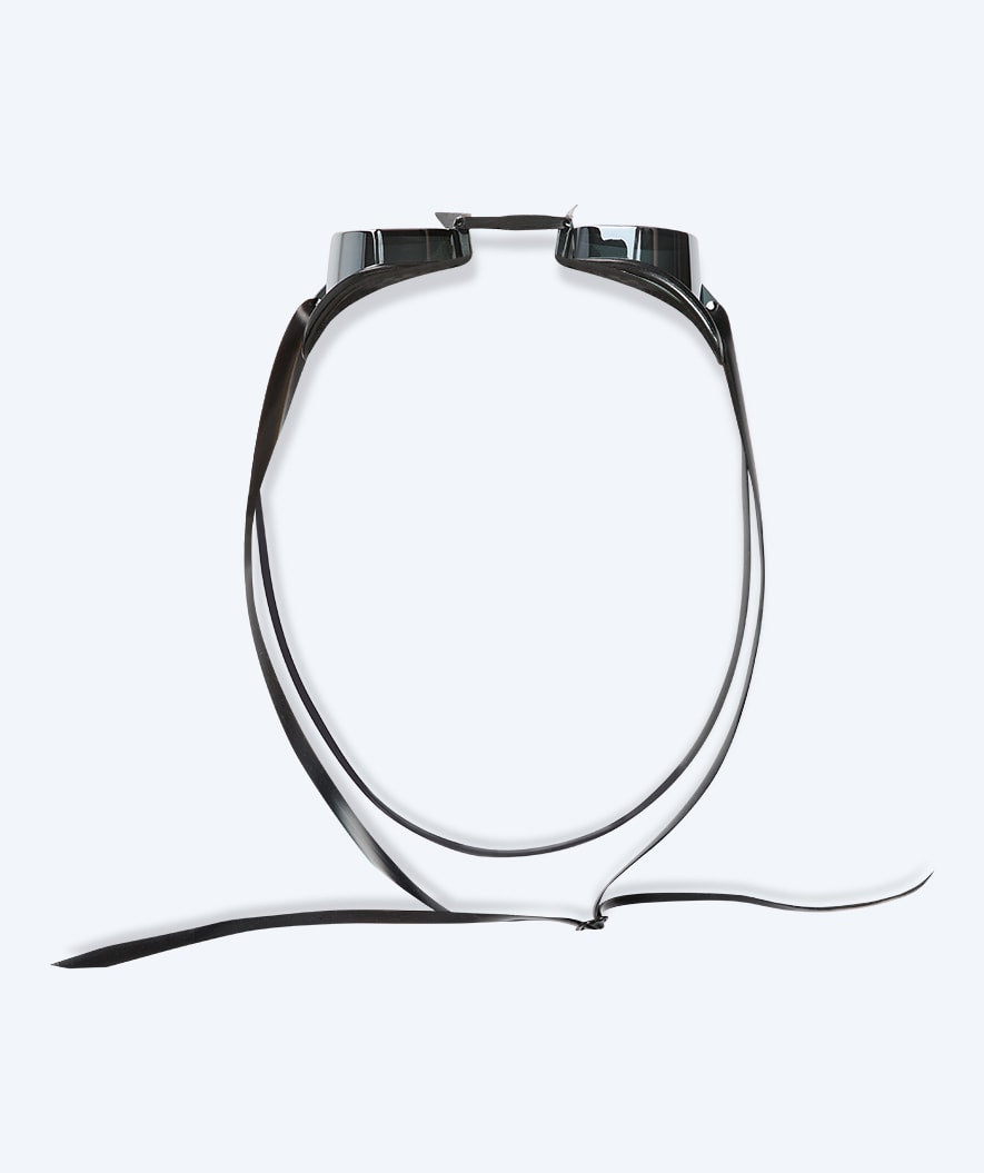 Watery uimalasit - Proflex Swedish Mirror - Musta/hopea