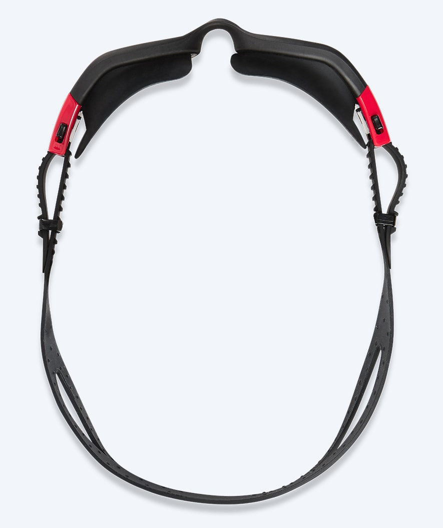 Watery harjoittelu-uimalasit - Raven Active - Musta/punainen 1.0