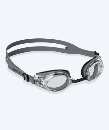 Watery likinäkö uimalasit vahvuuksilla aikuisille - (-1.5) - (-7.0) - Ridley - Musta