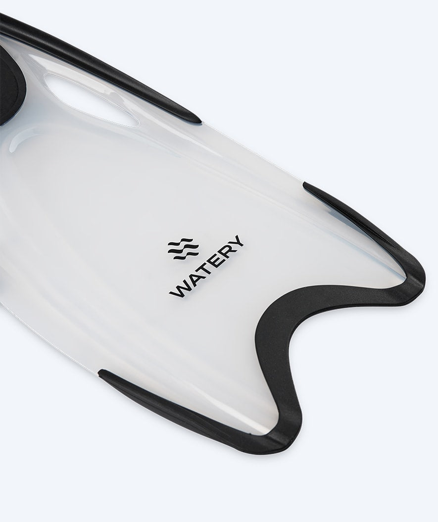 Watery sukellusräpylät aikuisille (36-45) - Rilian - Musta/läpinäkyvä