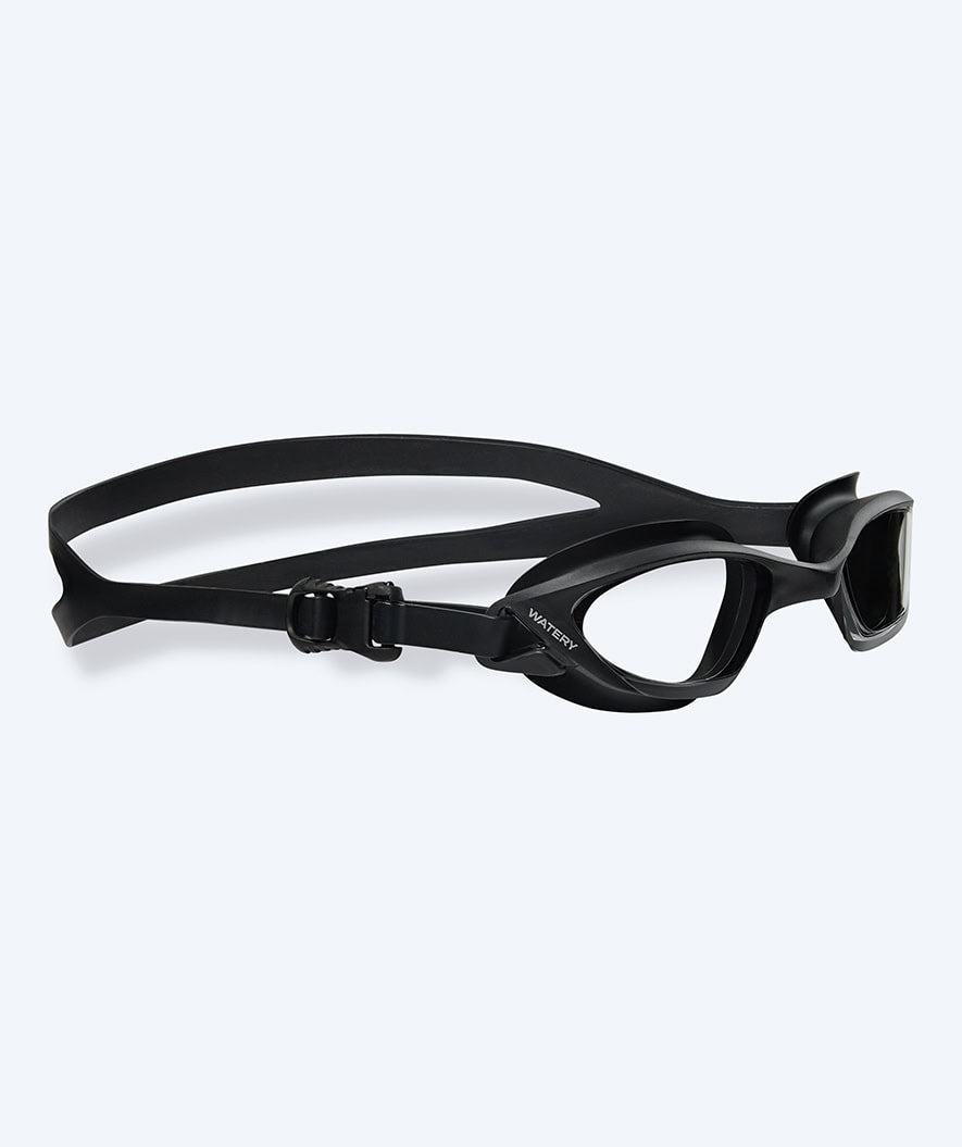 Watery uimalasit kuntoiluun - Saunton - Musta/läpinäkyvä