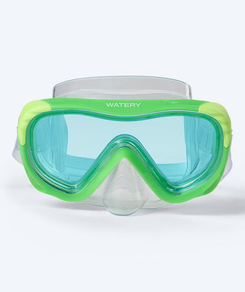 Watery sukellusmaski lapsille (4-10) - Shore - Vihreä/sininen