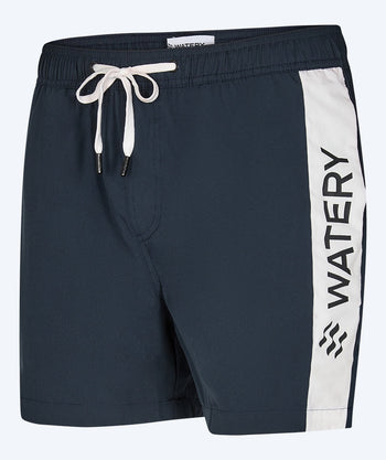 Watery uimashortsit miehille - Signature Eco - Tummansininen