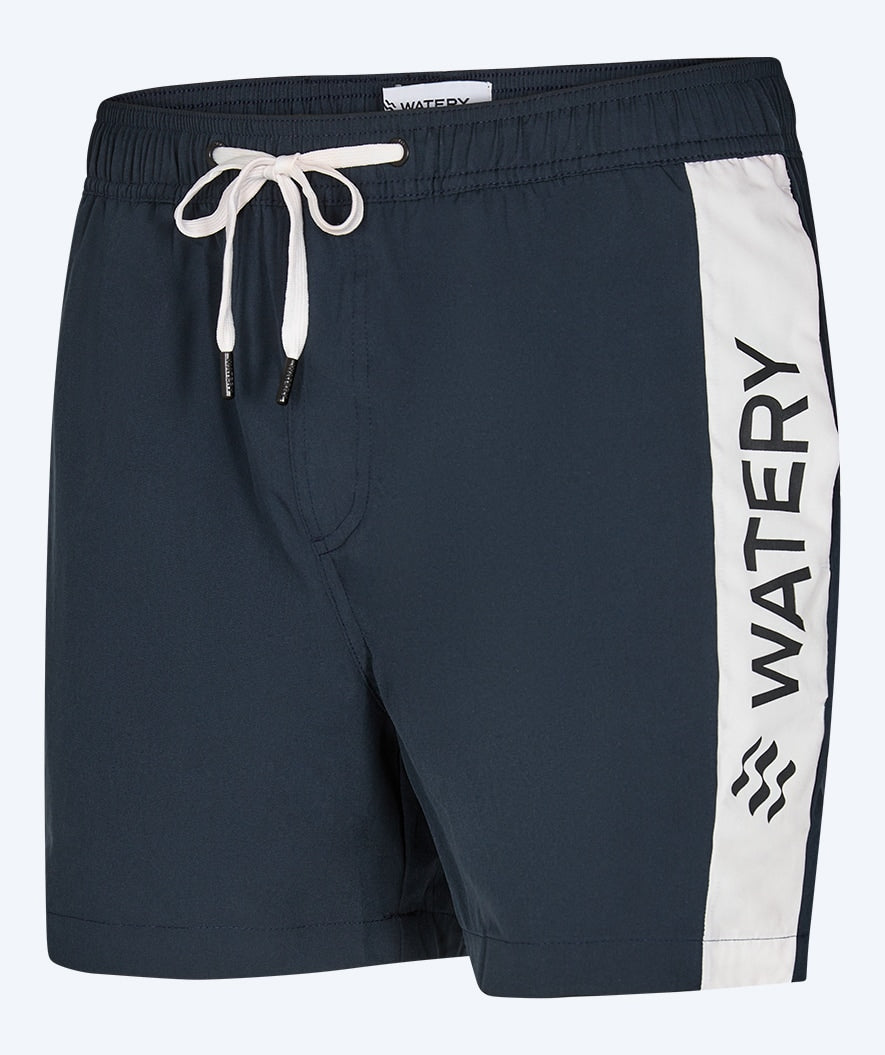 Watery uimashortsit miehille - Signature Eco - Tummansininen