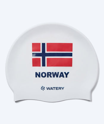 Watery uimalakki - Norge - Valkoinen