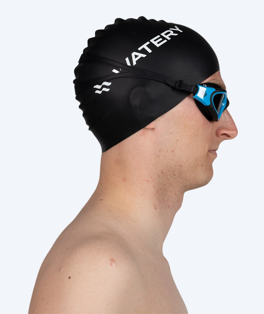 Watery uimalakki (yli 10-vuotiaille) - Signature - Musta