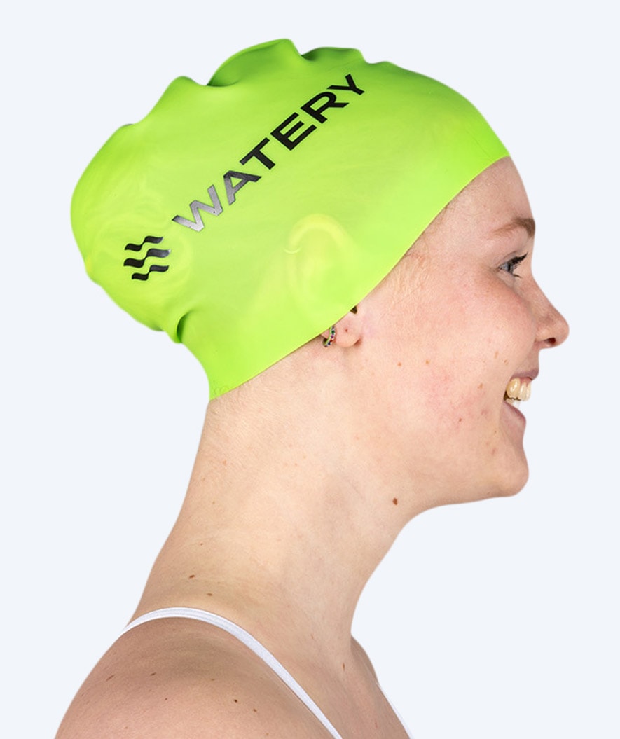 Watery uimalakki (yli 10 vuotiaille) - Signature - Fluo vihreä