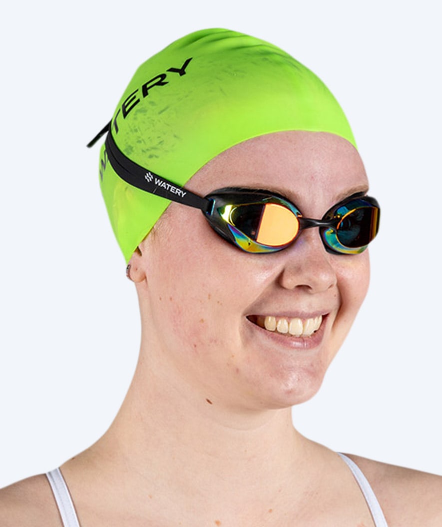 Watery uimalakki (yli 10 vuotiaille) - Signature - Fluo vihreä