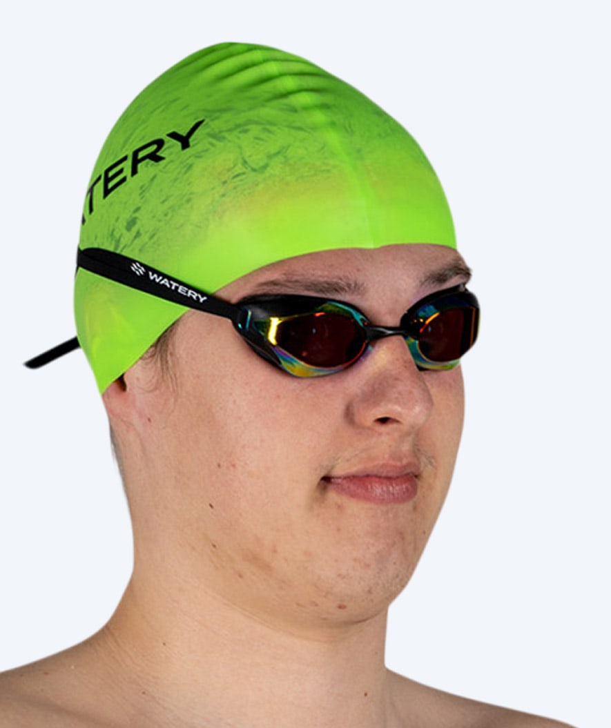 Watery uimalakki (yli 10 vuotiaille) - Signature - Fluo vihreä