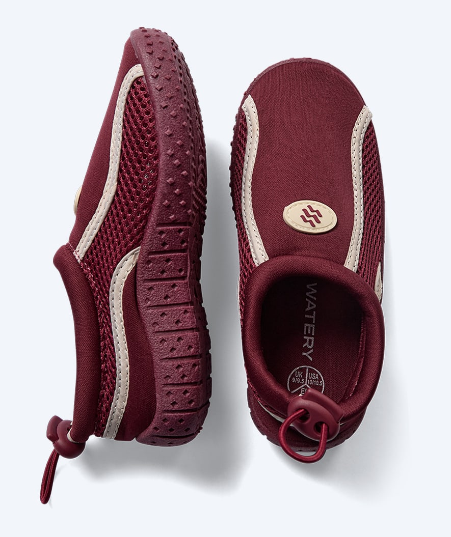 Watery uimakengät lapsille - Spinner - Punainen