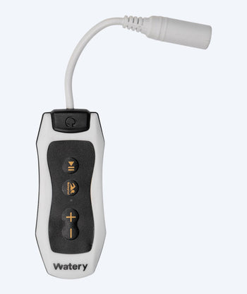 Watery vedenkestävät MP3-kuulokkeet - Storm - Valkoinen