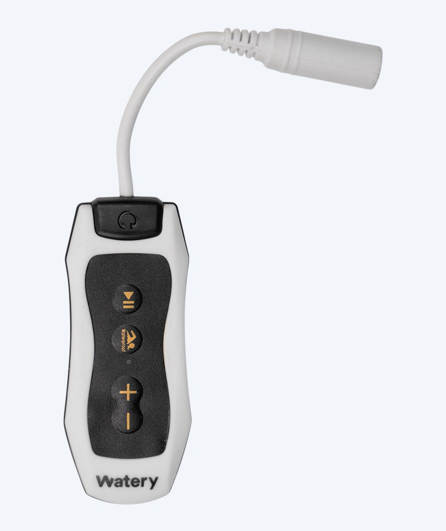 Watery vedenkestävät MP3-kuulokkeet - Storm - Valkoinen