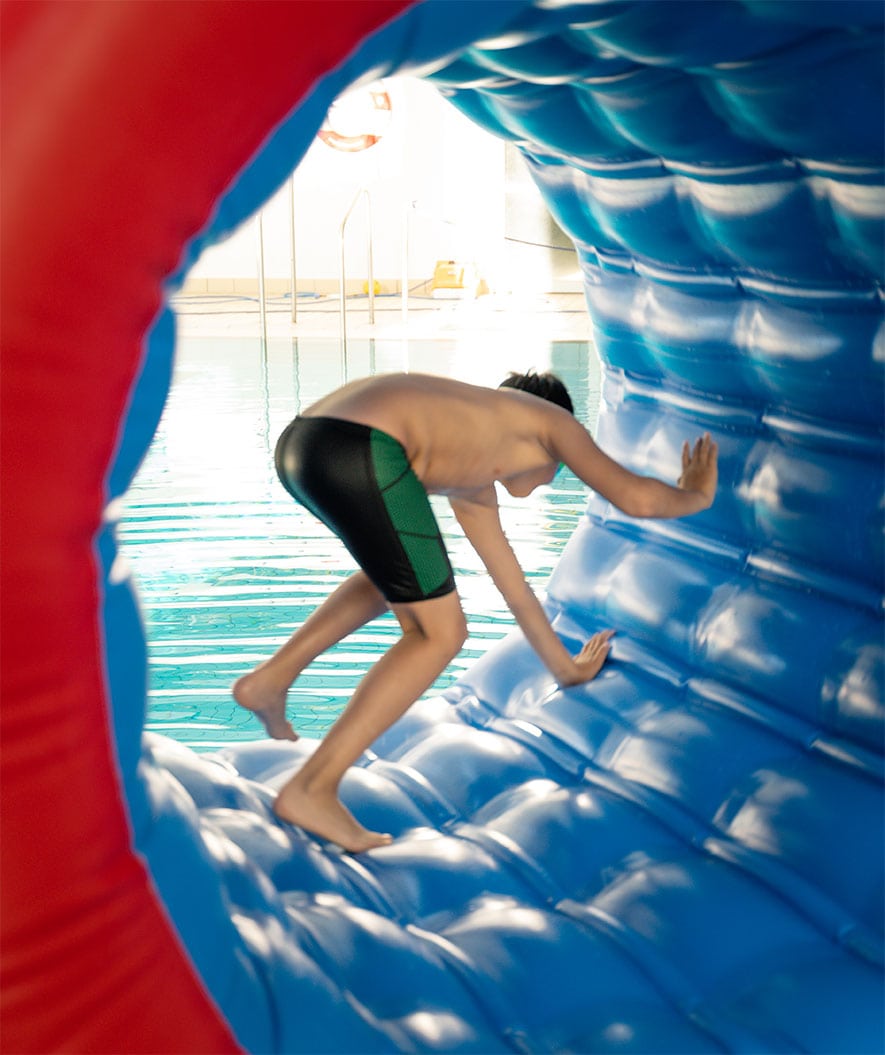 Watery pitkät uimahousut pojille - Surfy Eco - Green Corner