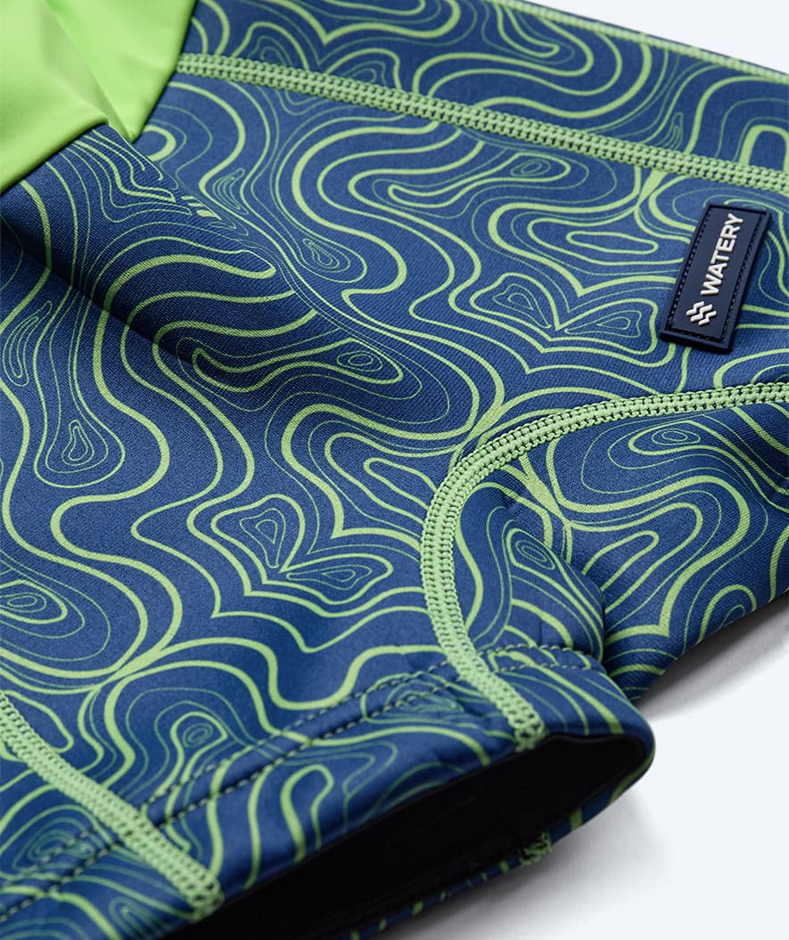 Watery uimavaipat lapsille - Thetis Youngster - Vihreä/sininen