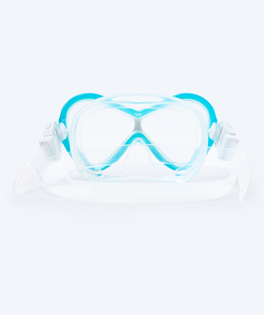 Watery Combo snorkkelisetti lapsille - Triton Full-dry - Vaaleansininen