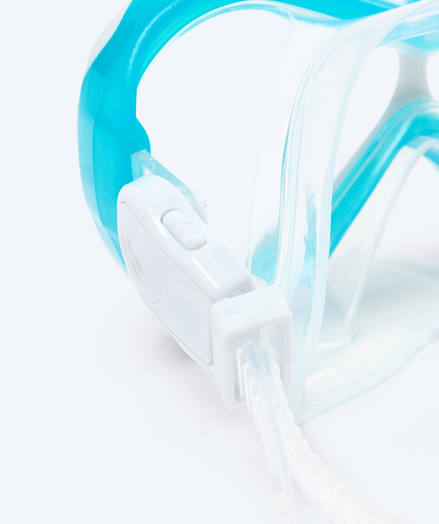 Watery sukellusmaski lapsille (4-10) - Triton - Vaaleansininen