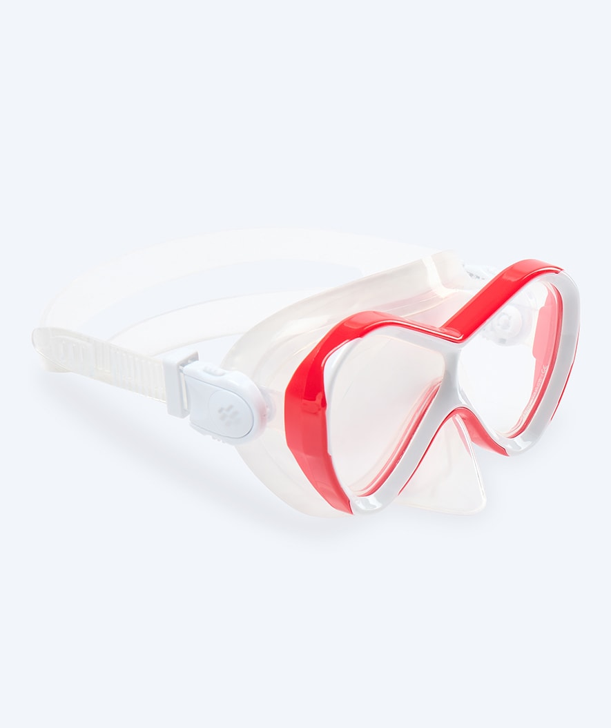 Watery sukellusmaski lapsille (4-10) - Triton - Punainen