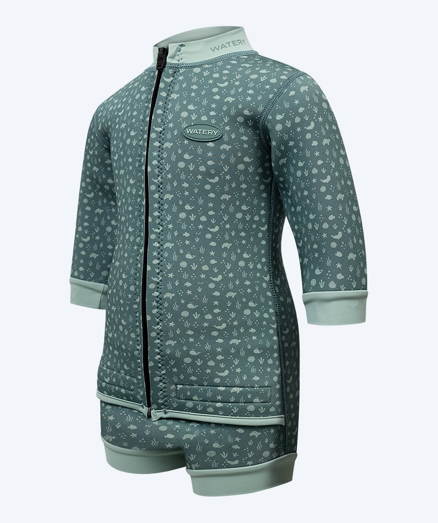 Watery märkäpuku vauvalle - Tropical Wrap'n Nappy - Vihreä