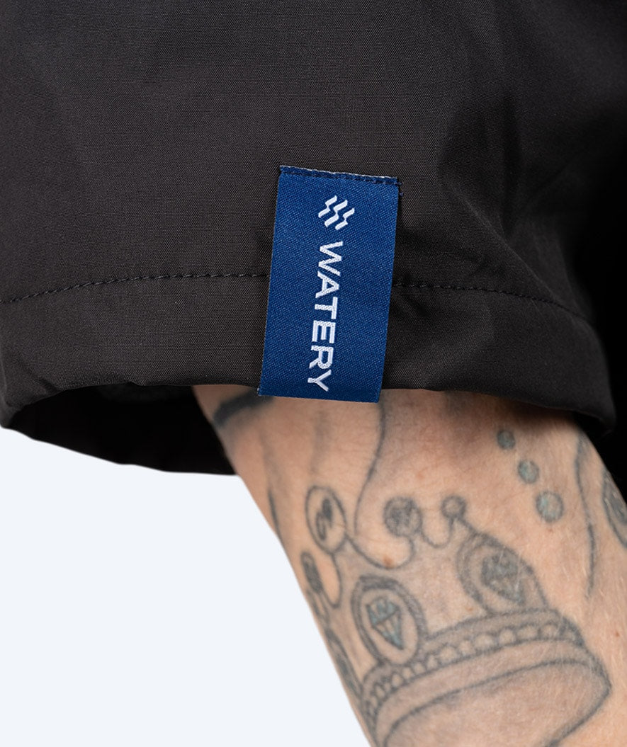 Watery surffiponcho - Vedenkestävä - Musta