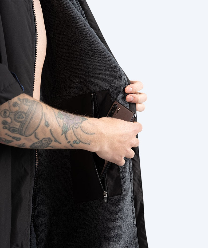 Watery surffiponcho - Vedenkestävä - Musta