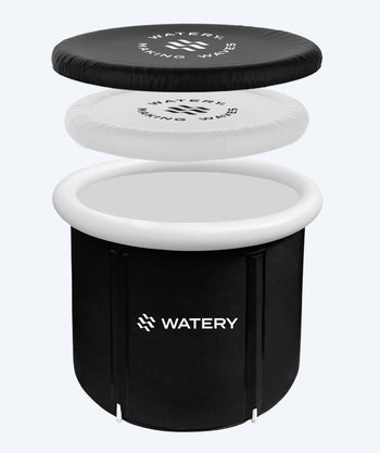 Watery puhallettava kylmäallas - Hero - Musta