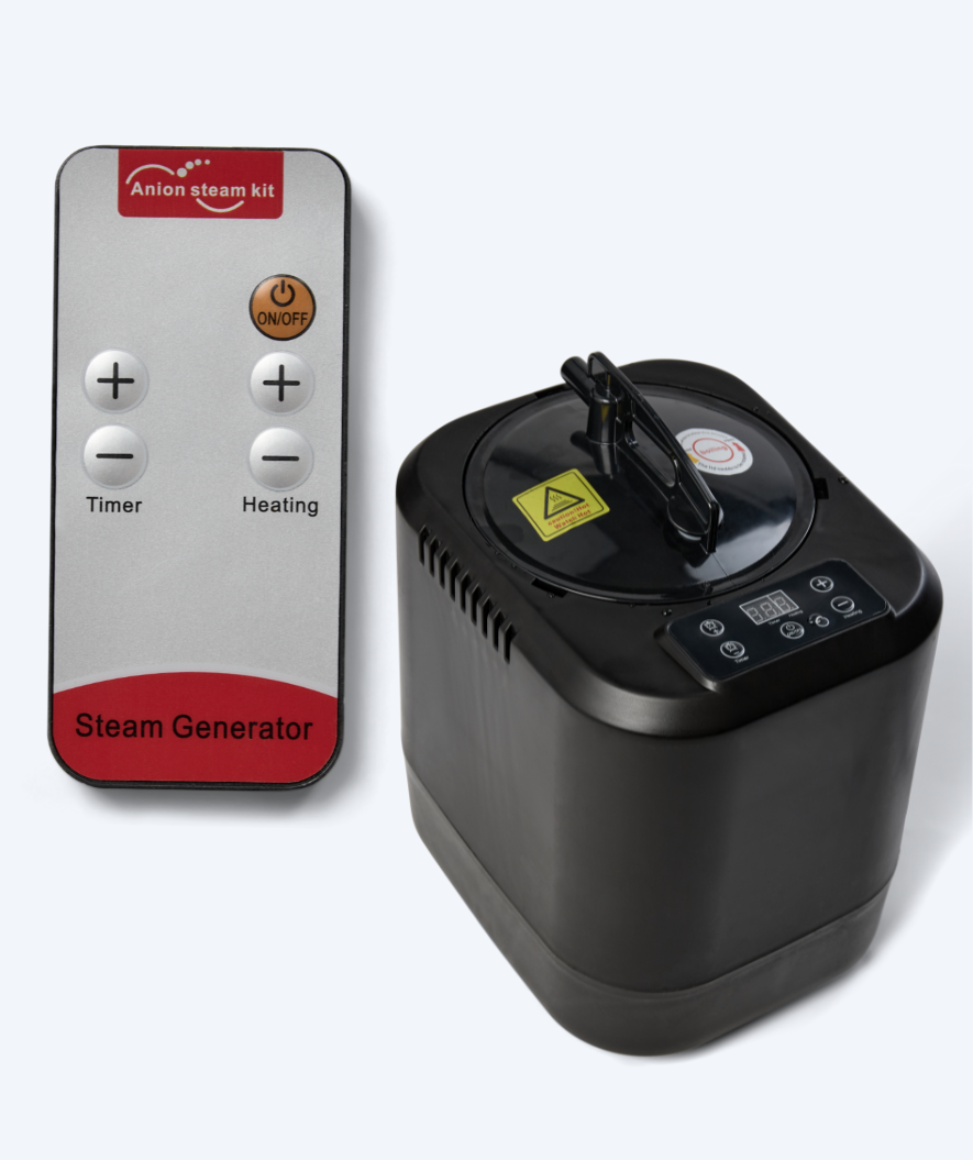 Watery kannettava höyrysauna - Ambience - Musta