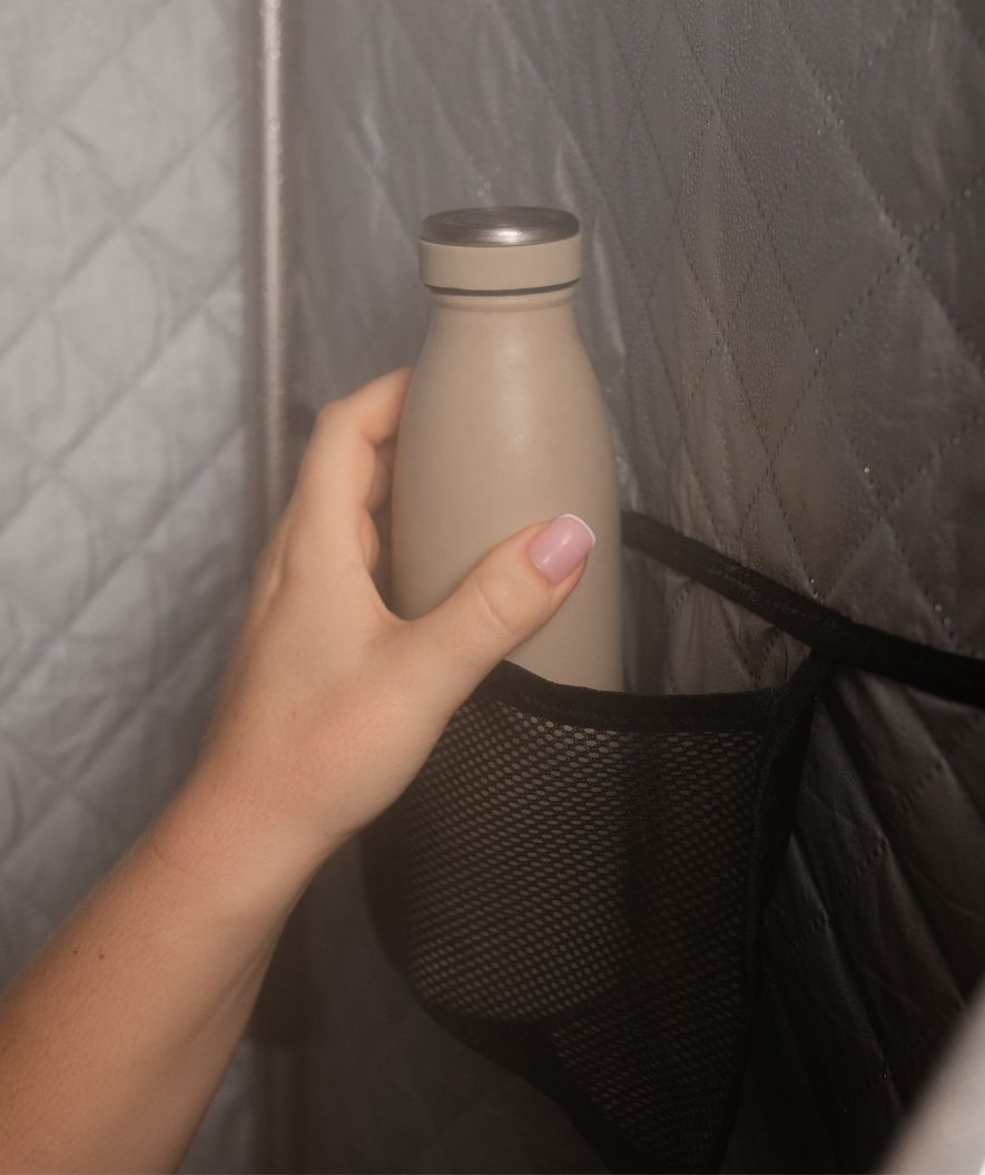 Watery kannettava höyrysauna - Ambience - Musta