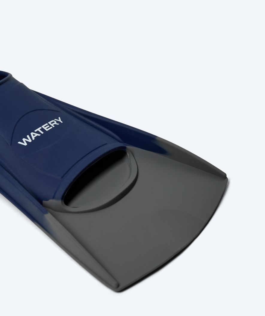 Watery lyhyet uintiräpylät - Shimmer - Tummansininen