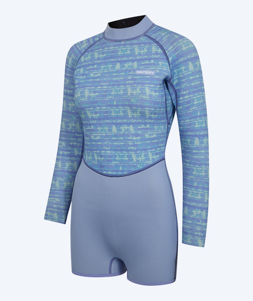 Watery neopreeninen springsuit-märkäpuku naisille - Compass - Vaaleansininen