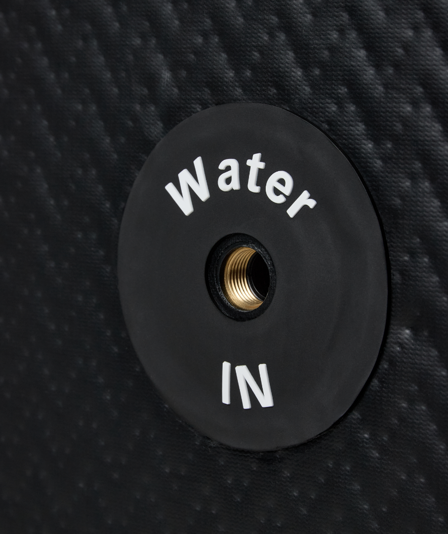 Watery ilmatäytteinen kylmäallas - Ace - Musta