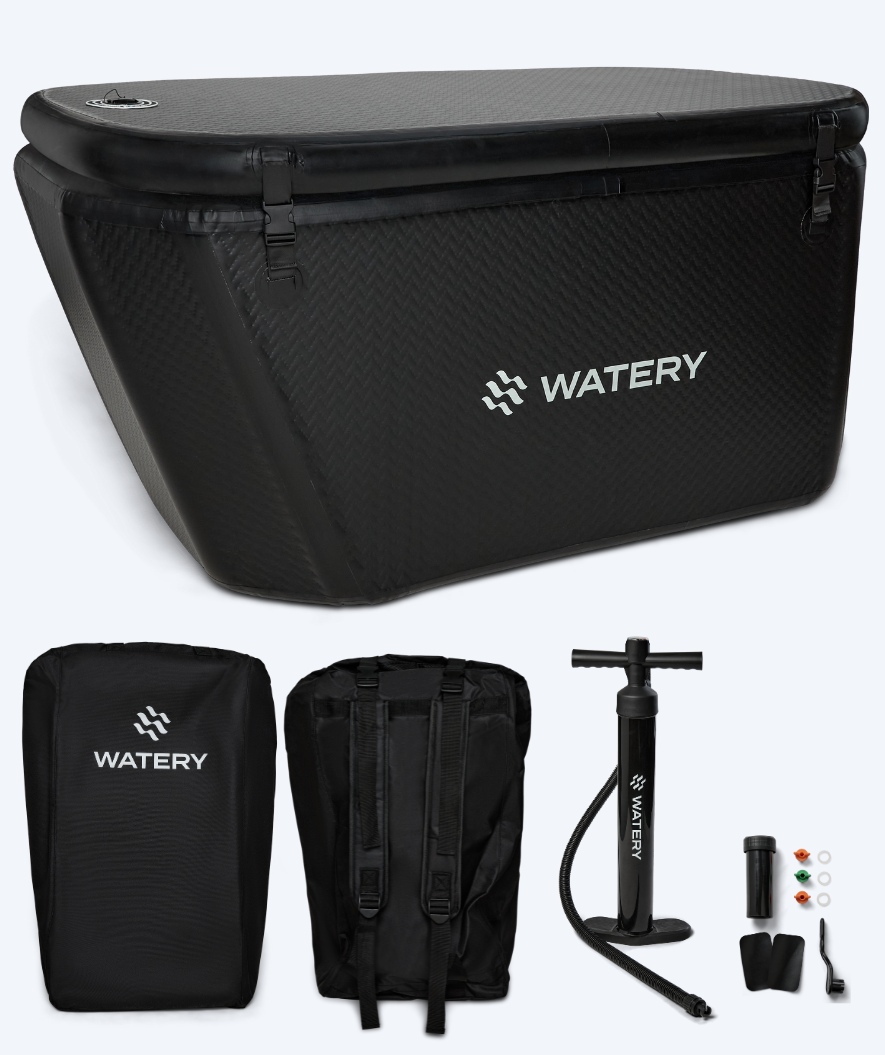 Watery ilmatäytteinen kylmäallas - Ace - Musta