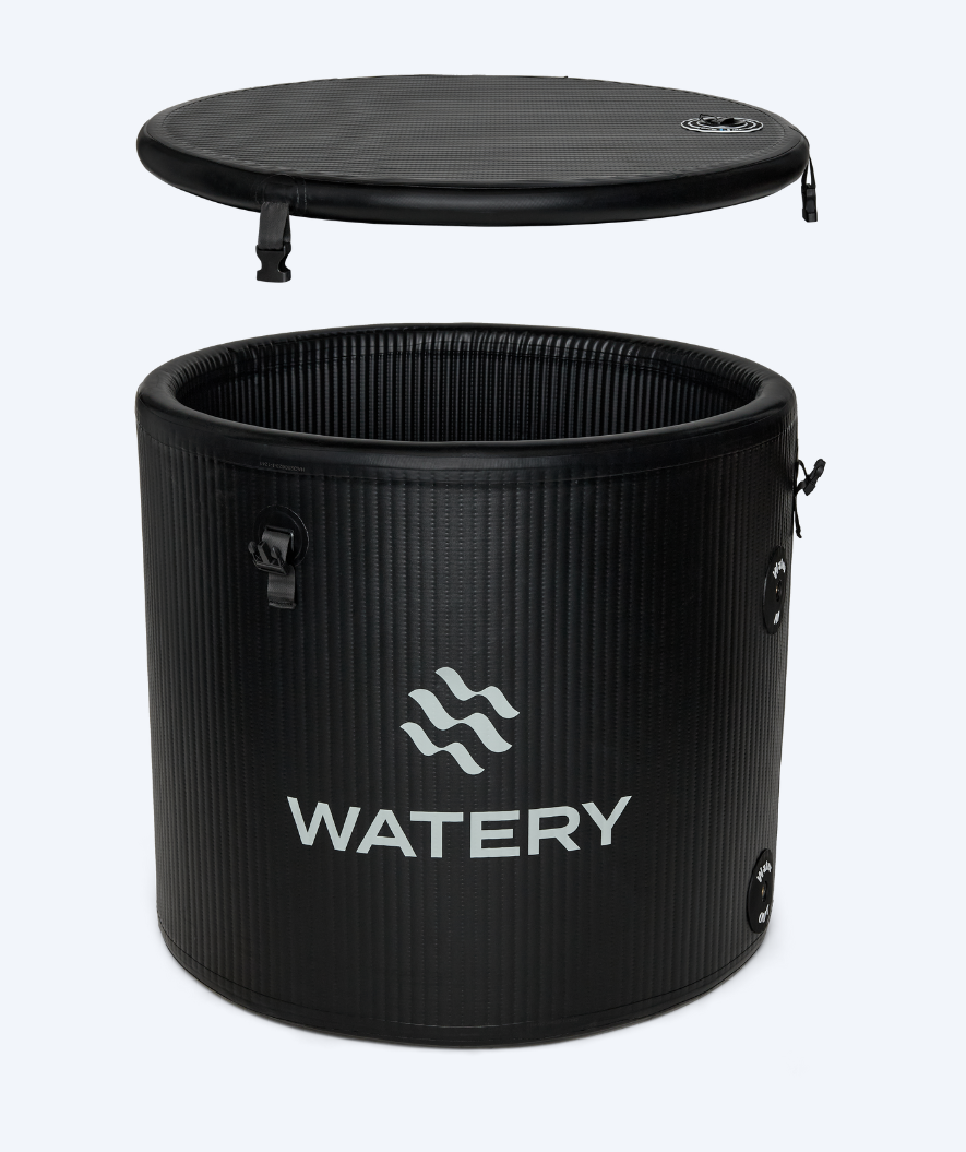 Watery ilmatäytteinen kylmäallas - Deluxe - Musta
