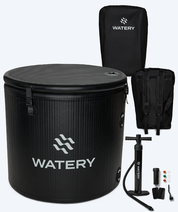 Watery ilmatäytteinen kylmäallas - Deluxe - Musta