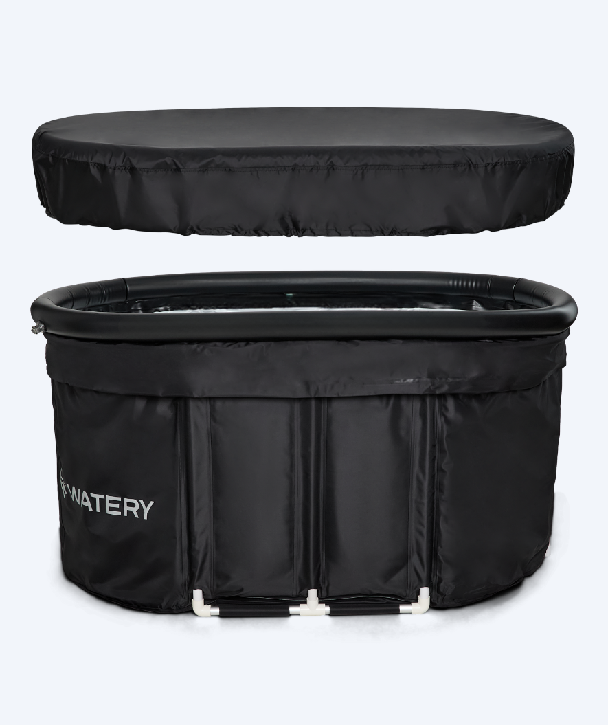 Watery ilmatäytteinen kylmäallas - Hero Max - Musta