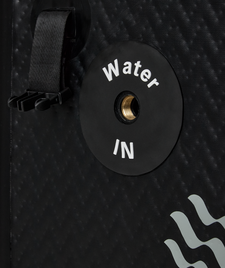 Watery ilmatäytteinen kylmäallas - Master - Musta