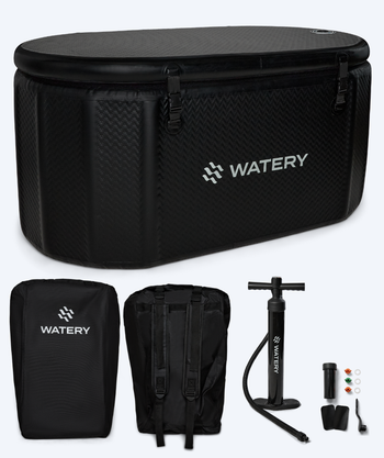 Watery ilmatäytteinen kylmäallas - Master - Musta