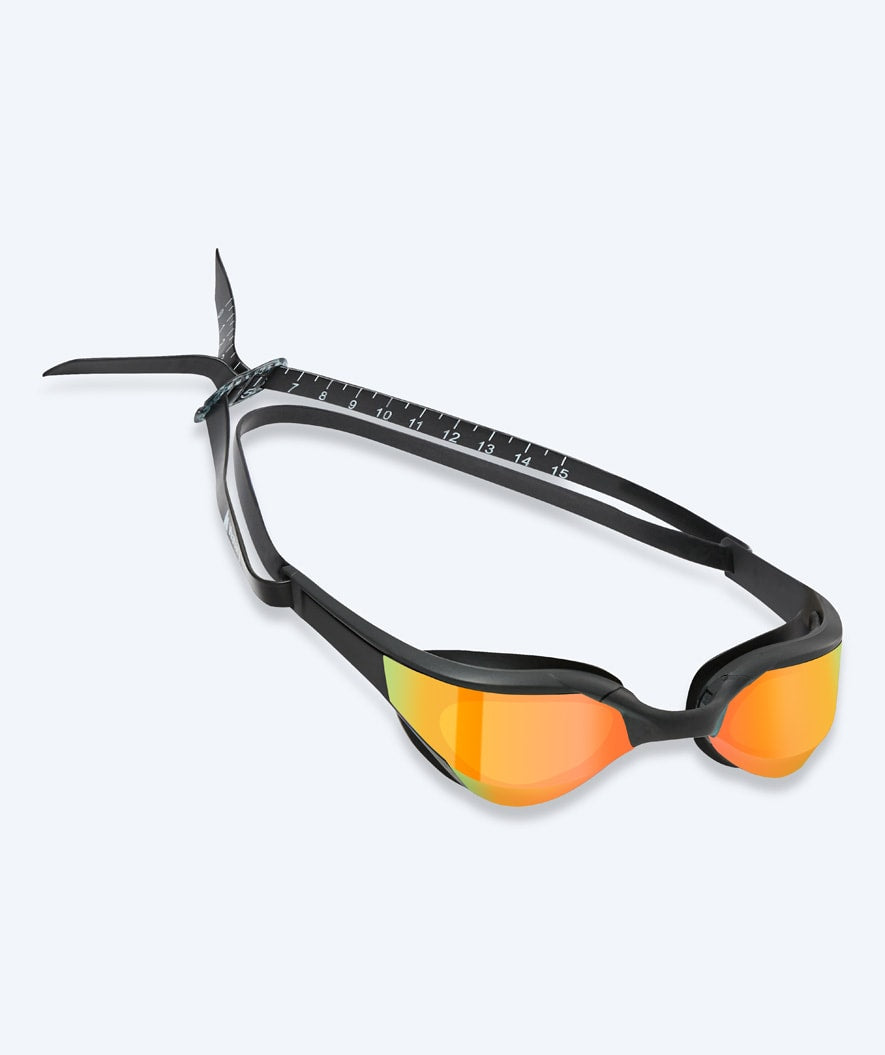 Watery uimalasit - Instinct Elite Mirror - Musta/kulta