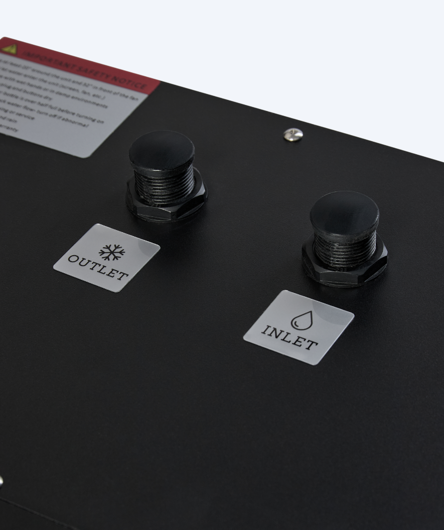 Watery vedenjäähdytin kylmäaltaaseen - Dense Cooler - Musta