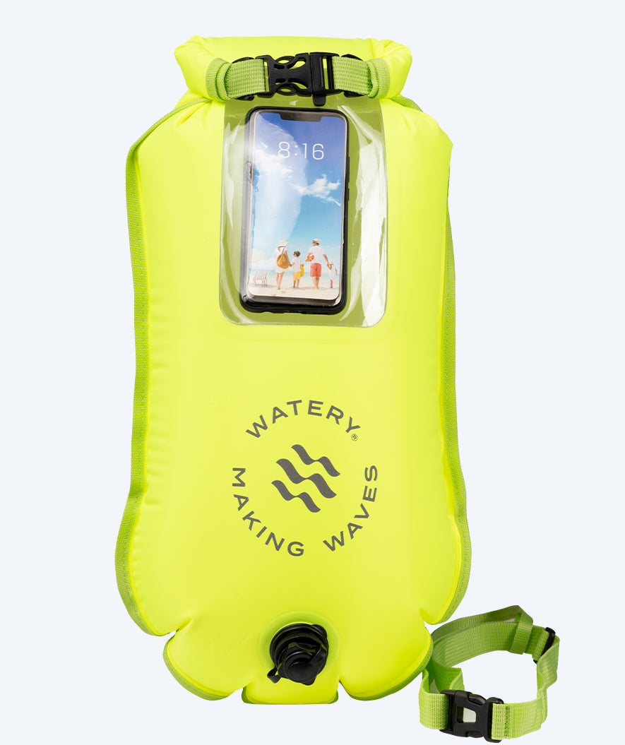 Watery avovesiuintipoiju uintiin - Window 28L - Fluo Keltainen