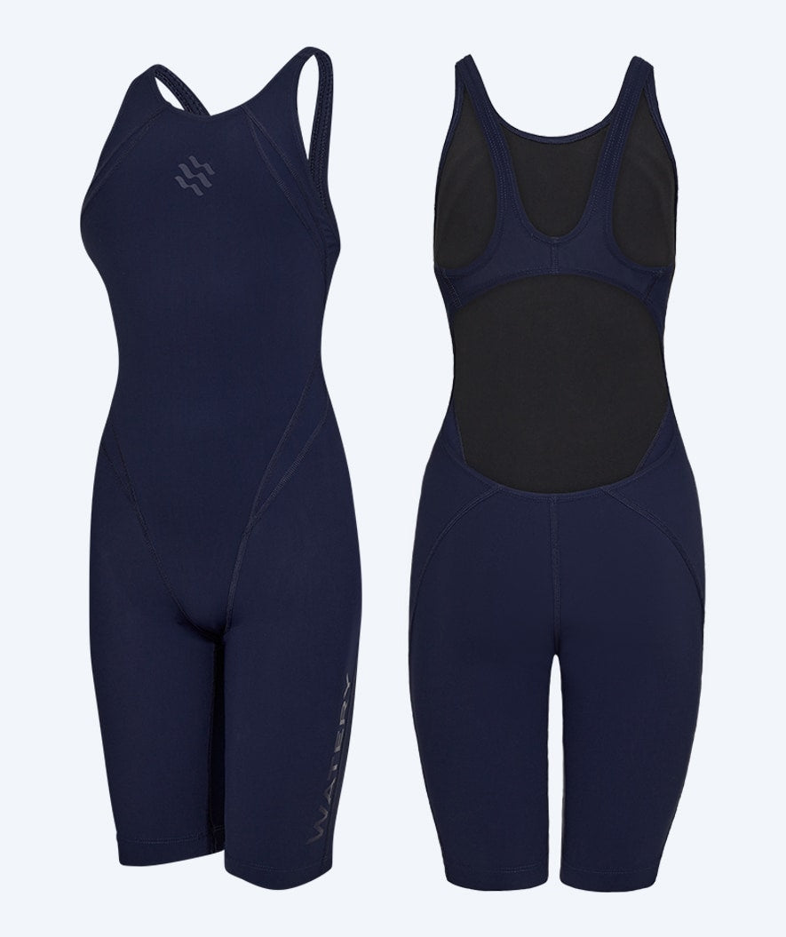 Watery kilpailu-uimapuku naisille - Rapidskin 2.0 - Tummansininen