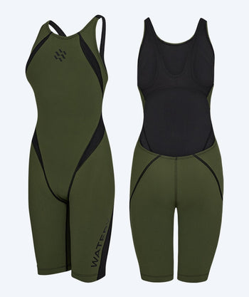 Watery kilpauimapuku naisille - Rapidskin 2.0 - Vihreä