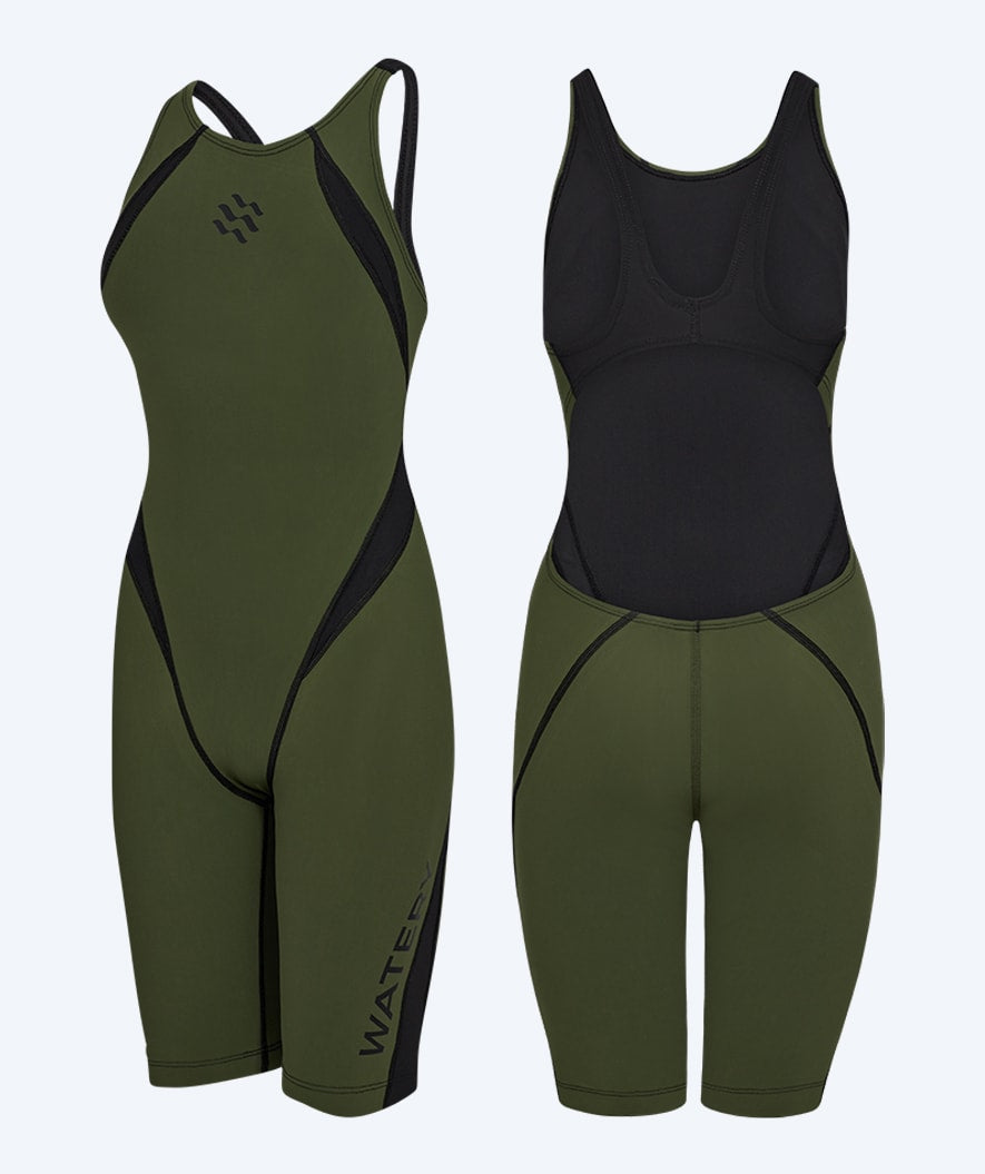 Watery kilpauimapuku naisille - Rapidskin 2.0 - Vihreä