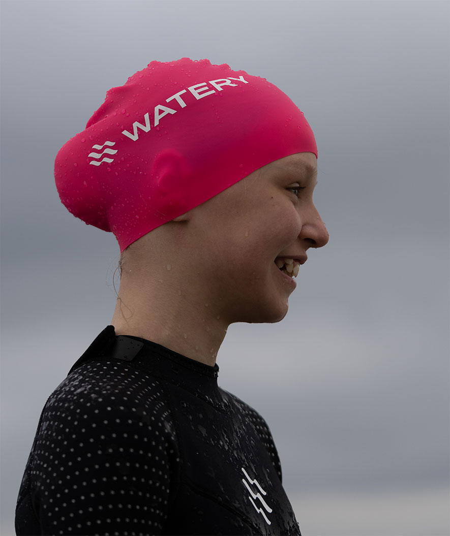 Watery uimalakki (yli 10 vuotiaille) - Signature - Fluo vihreä