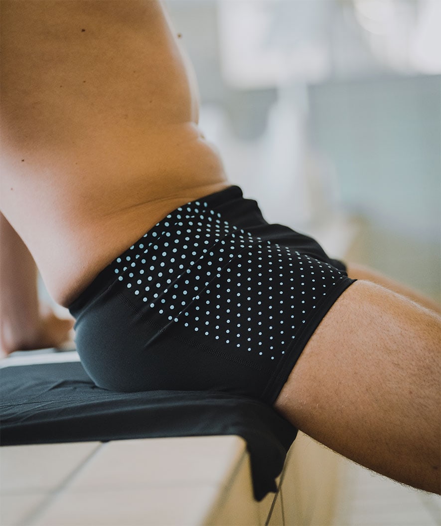 Watery aquashorts miehille - Flaming Vegas Eco - Blue Sporty