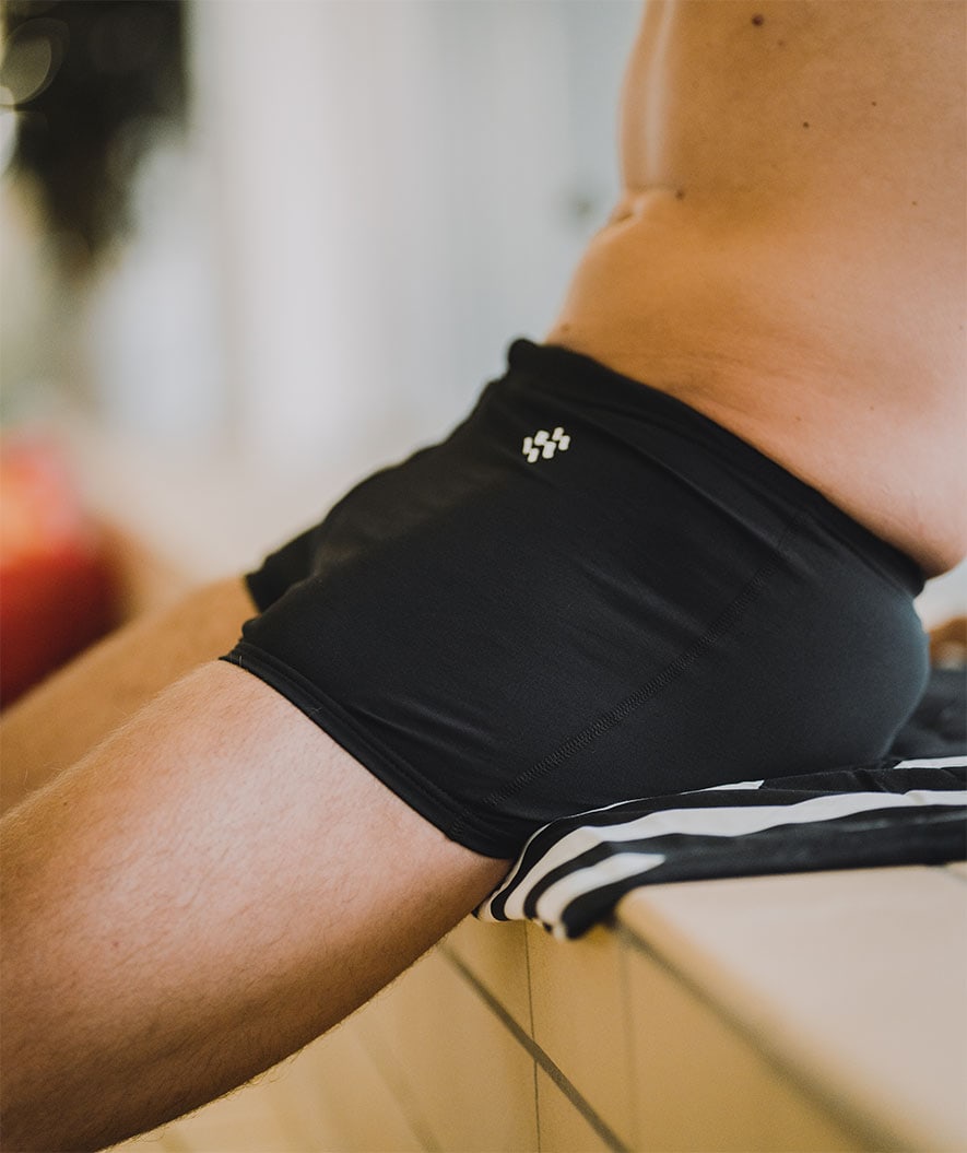 Watery uimabokserit miehille - Flaming Vegas Eco - Blue Sporty